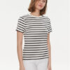 Tommy Hilfiger Тишърт New Cody WW0WW40587 Екрю Slim Fit за Жени цена