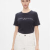 Tommy Hilfiger Тишърт WW0WW40276 Тъмносин Regular Fit за Жени цена