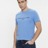 Tommy Hilfiger Тишърт Logo MW0MW11797 Син Regular Fit за Мъже цена
