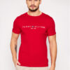 Tommy Hilfiger Тишърт Logo MW0MW11797 Червен Regular Fit за Мъже цена