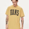 Vans Тишърт Vans Arched Ss Tee VN000G47 Кафяв Regular Fit за Мъже цена