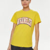 Wrangler Тишърт Varsity 112350189 Жълт Regular Fit за Жени цена