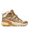 Salomon Туристически X Ultra 360 Edge Mid Gore-Tex L47462700 Кафяв за Жени цена