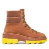 Stuart Weitzman Туристически oбувки Noho Hiker Bootie SC739 Кафяв за Жени цена