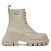 Tommy Jeans Туристически oбувки Tjw Chunky Leather Boot EN0EN02503 Бежов за Жени цена