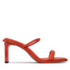 Calvin Klein Чехли Padded Curved Stil Slide 70 HW0HW01992 Червен за Жени цена