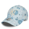 New Era Шапка с козирка Wmns Floral Aop 940 Nyy 60435004 Син за Жени цена