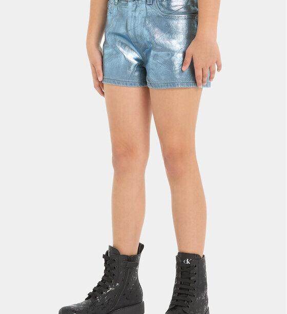 Шорти от плат Calvin Klein Jeans за Момичета цена