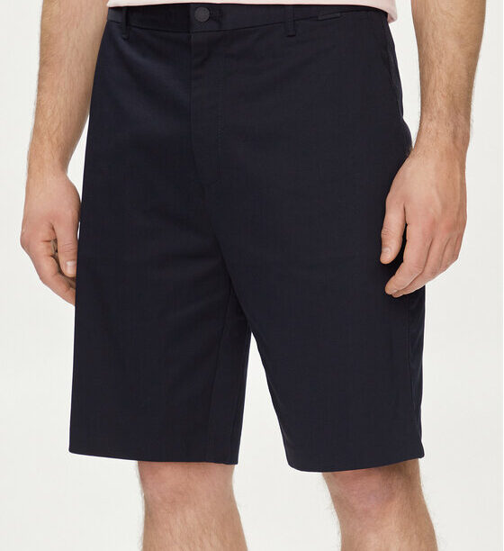 Calvin Klein Шорти от плат Sateen K10K112831 Тъмносин Regular Fit за Мъже цена