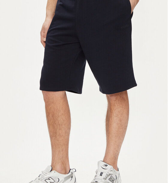 Guess Шорти от плат Clovis M4GD10 KBK32 Тъмносин Loose Fit за Мъже цена