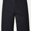 Petrol Industries Шорти от плат M-1040-SHO501 Черен Slim Fit за Мъже цена