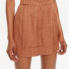 TWINSET Шорти от плат 241TT2241 Оранжев Loose Fit за Жени цена