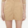 Tommy Hilfiger Шорти от плат WW0WW41603 Бежов Relaxed Fit за Жени цена