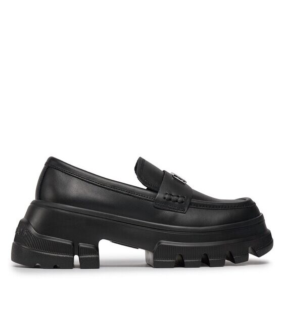 Tommy Jeans лоуфъри с дебела подметка Tjw Chunky Loafer EN0EN02504 Черен за Жени цена