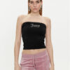 Juicy Couture топ Babey JCWCT23310 Черен Slim Fit за Жени цена