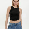 Tommy Jeans топ DW0DW17893 Черен Slim Fit за Жени цена