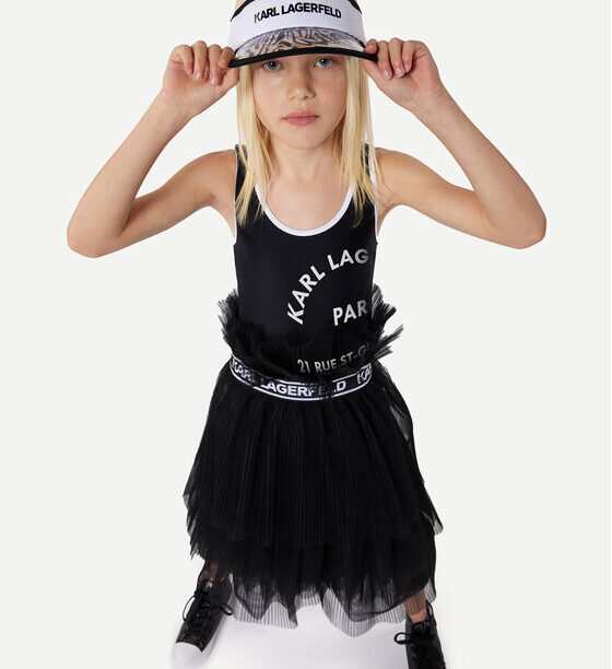 Бански костюм Karl Lagerfeld Kids за Момичета цена
