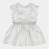 Karl Lagerfeld Kids Ежедневна рокля Z30121 S Екрю Regular Fit цвят на ниска цена