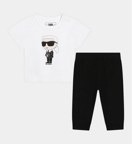 Комплект тишърт и клин Karl Lagerfeld Kids за Момчета цена