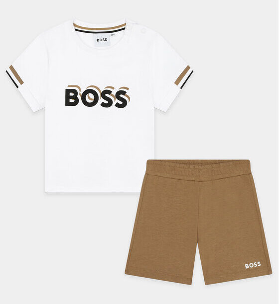 Комплект тишърт и панталонки BOSS за Момчета цена