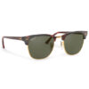 Ray-Ban Слънчеви очила Clubmaster 0RB3016 990/58 Кафяв за Жени цена