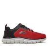 Skechers Сникърси Track Broader 232698/RDBK Червен цвят на ниска цена