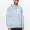 New Balance Суитшърт MT31537 Светлосиньо Relaxed Fit за Мъже цена