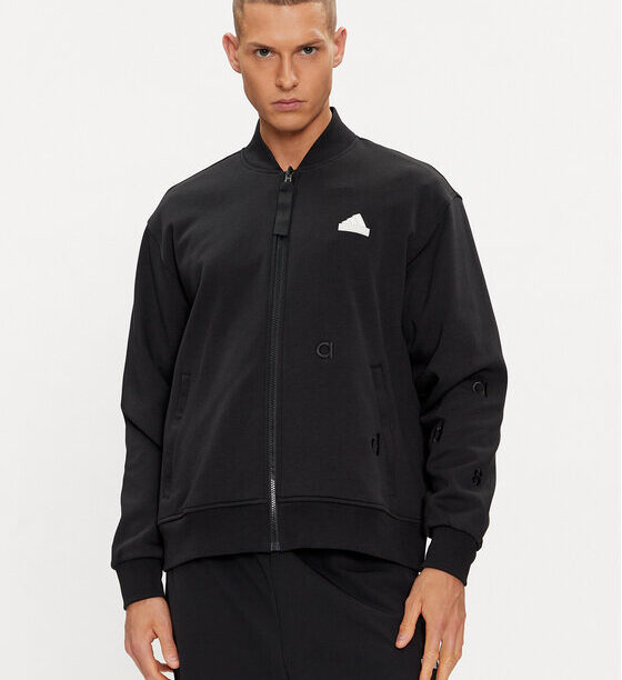 adidas Суитшърт Embroidery IP4070 Черен Loose Fit за Мъже цена