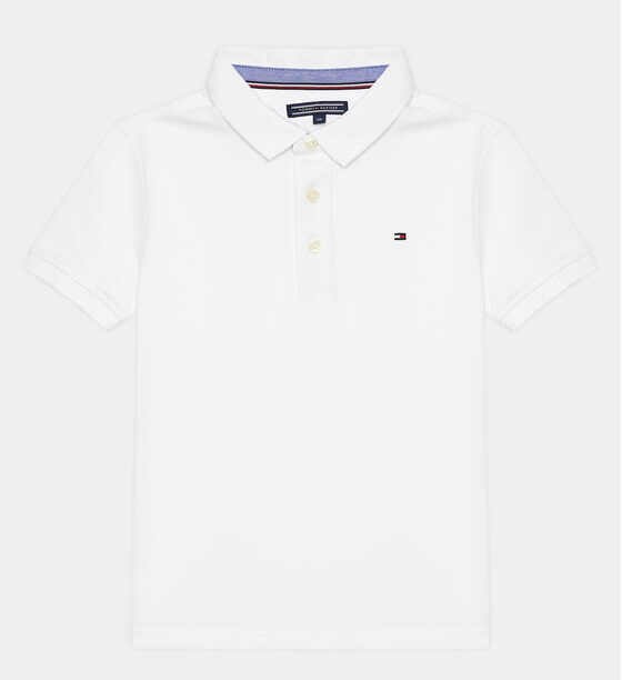 Тениска с яка и копчета Tommy Hilfiger за Момчета цена