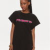 Pinko Тишърт 103138 A1P7 Черен Relaxed Fit цвят на ниска цена