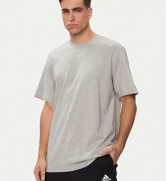 adidas Тишърт ALL SZN IC9789 Сив Loose Fit за Мъже цена