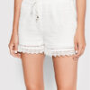 Vero Moda Шорти от плат Honey 10190155 Бял Regular Fit за Жени цена