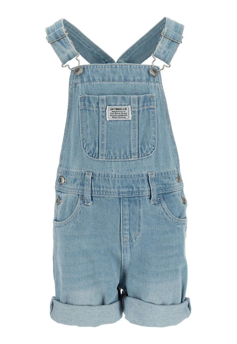Гащеризон от деним с регулируеми презрамки Levis