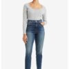 Дънки с висока талия Levis