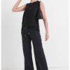 Ефирна блуза с лен Esprit