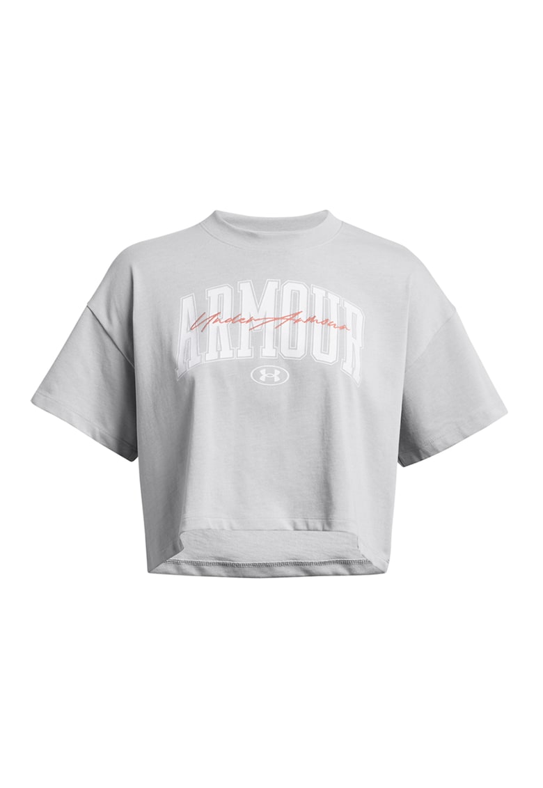 Къса фитнес тениска с лого Under Armour