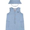 Памучен гащеризон и шапка Levis