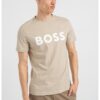 Тениска Thinking с гумирано лого BOSS
