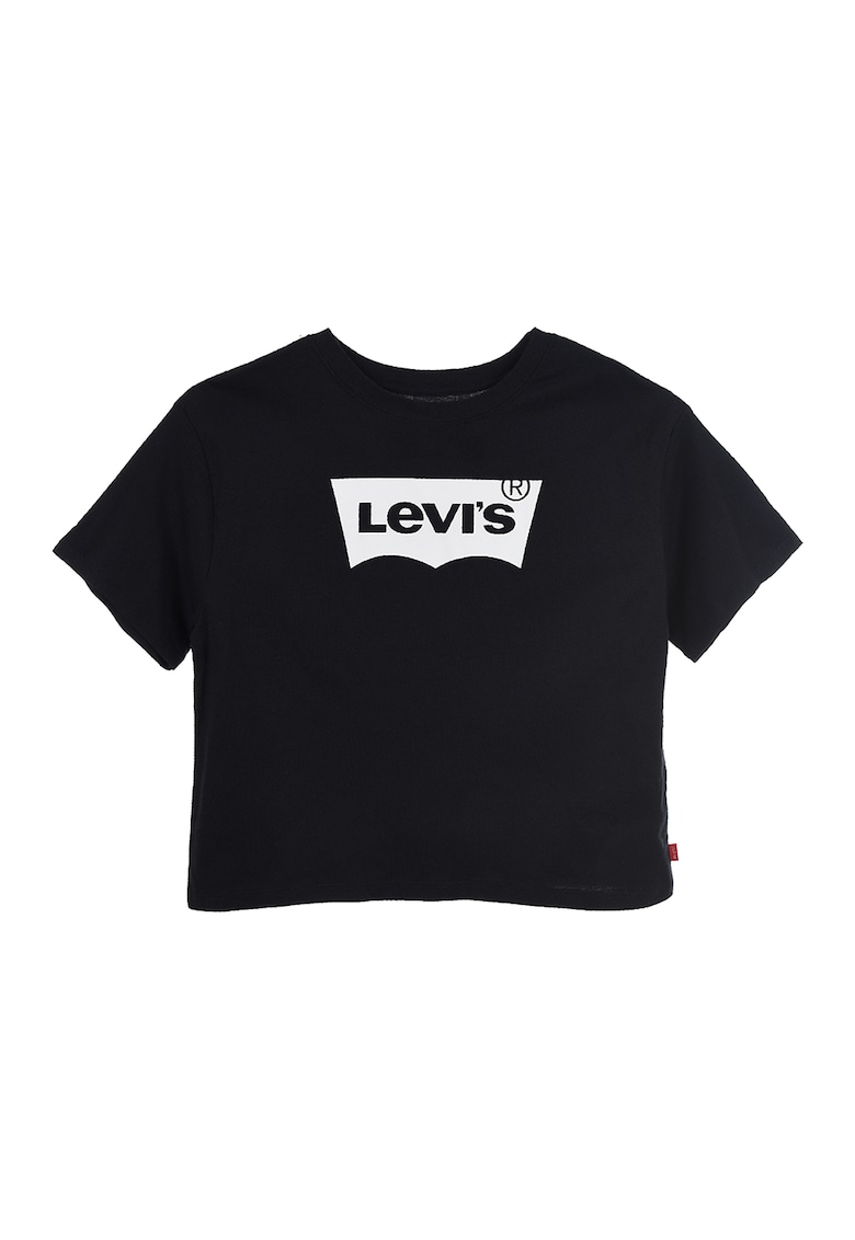 Памучна тениска с принт Levis