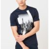 Памучна тениска с шарка ARMANI EXCHANGE