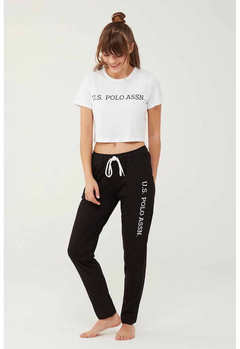 Пижамен панталон с връзка US Polo Assn