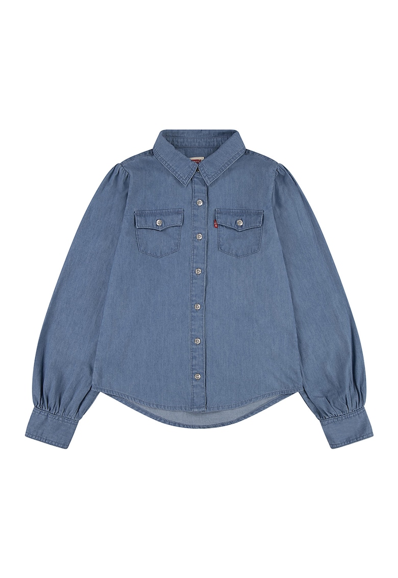 Риза от шамбре с пришити джобове Levis