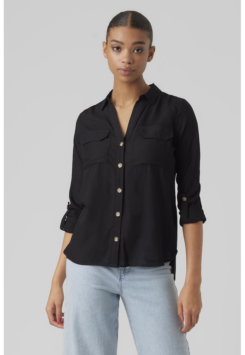 Риза с джобове Vero Moda