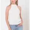 Рипсен топ Tina с презрамка на врата Only