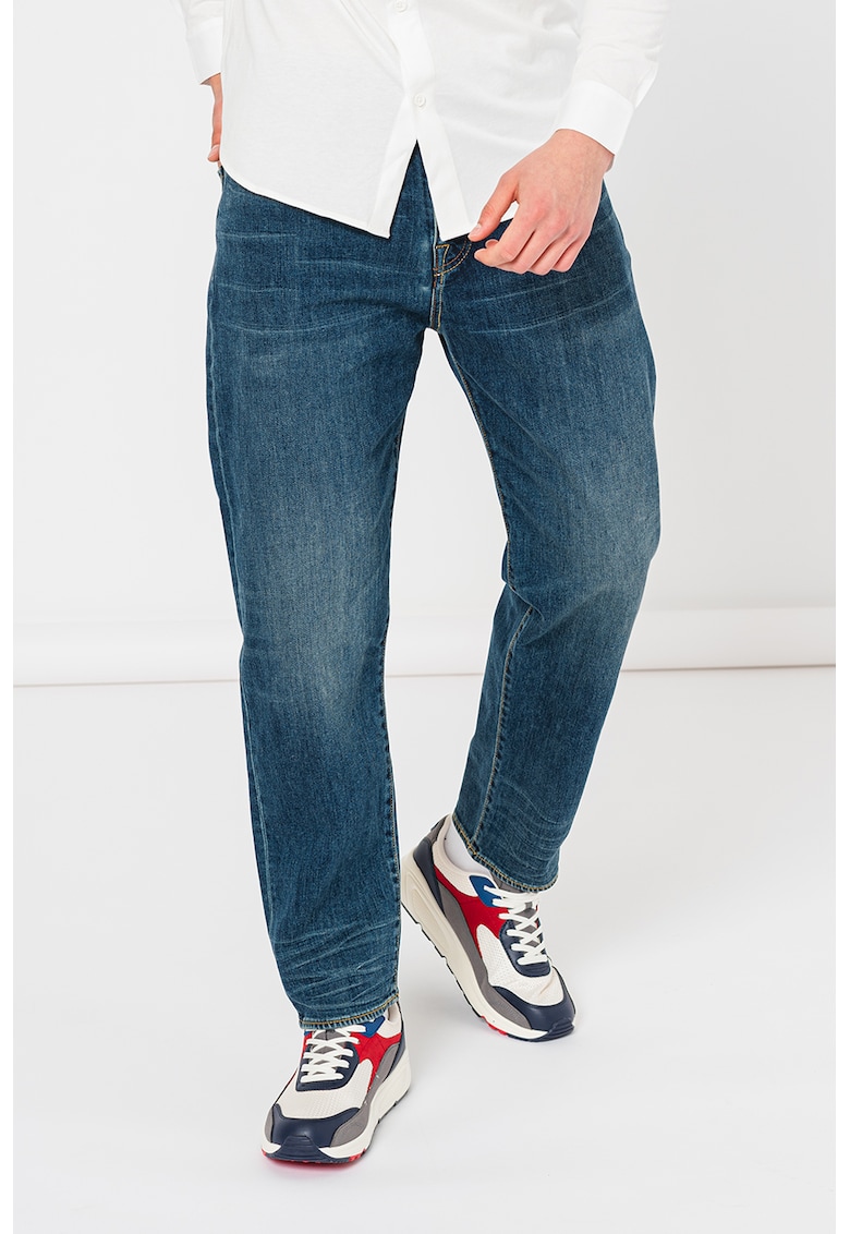 Свободни дънки със захабен ефект ARMANI EXCHANGE