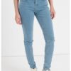 Скини дънки Nora със захабен ефект Tommy Jeans