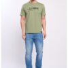 Слим дънки със захабен ефект Lee Cooper