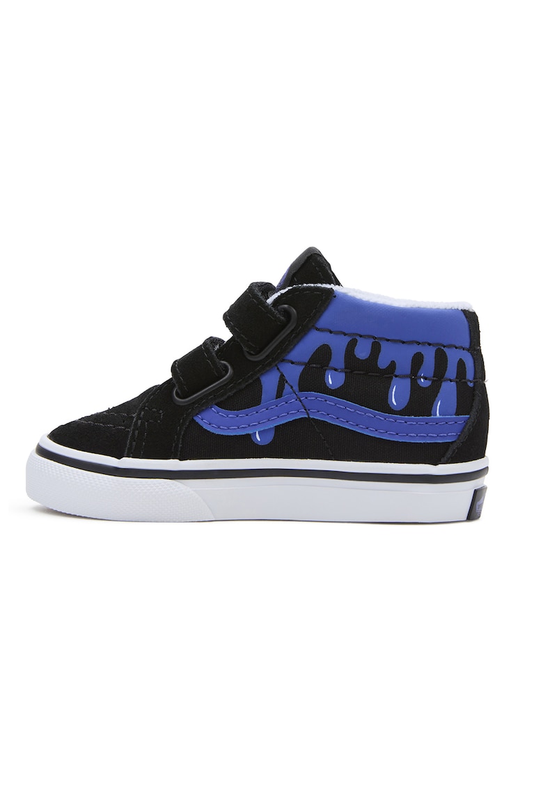 Спортни обувки Sk8-Mid Reissue от велур и текстил Vans