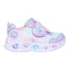 Спортни обувки с LED светлини и бляскави частици Skechers
