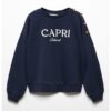 Суитшърт Capri с бродиран надпис Mango